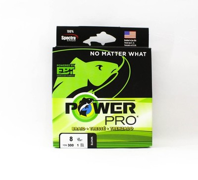 Power Pro Braided Spectra Linie 8lb x 300yds White (4871)