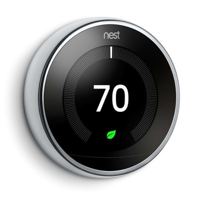 Google Nest T30 Nest Learning Thermostat - 3rd Generation - Silver