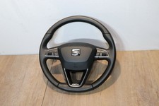 SEAT TARRACO COMPLETE LEATHER FLAT BOTTOM STEERING WHEEL 5FJ419091