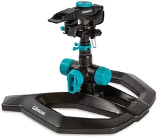 Heavy Duty Circular Water Sprinkler, Rotating Sprinkler Head with Adjustable Spr