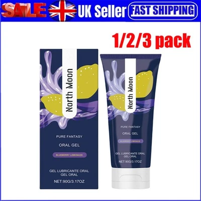 1-3PCS Pure Romance- GREAT HEAD- Oral Gel- Blueberry Lemonade- Relax Gag Reflex