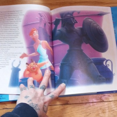 Disney Hercules Illustrated Classic Edition Book | eBay