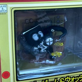 Nintendo Game & Watch Banpresto Lot OCTOPUS Vignette + Card Case Sealed NO GAME