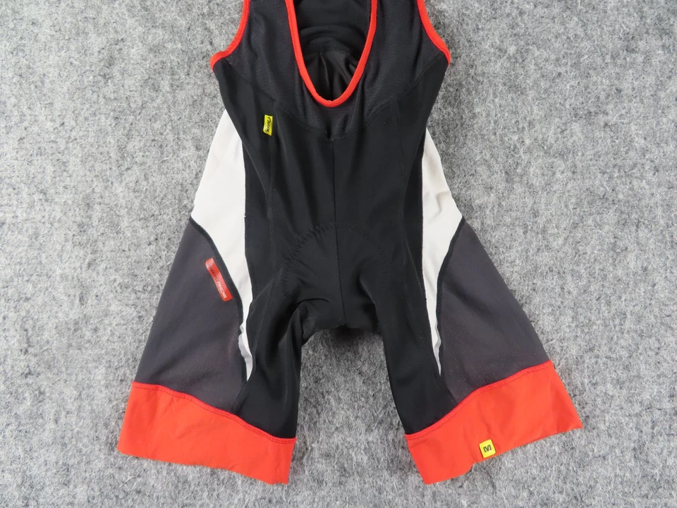 Mavic Bib Shorts Mens (Small USA) Padded Body Suit Overalls Cycling Ergoride - Image 3 of 4