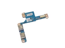 Dell OEM Inspiron Mini 10v 1011 USB Ports Left Side IO Circuit Board No SIM