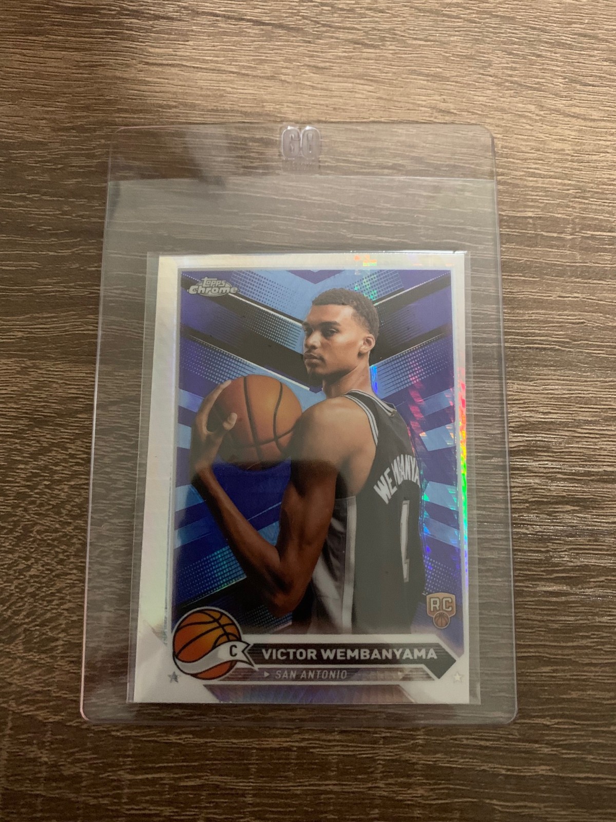 2023-24 Topps Chrome - Victor Wembanyama #1 Prism Refractor (RC)