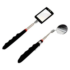 Telescopic Extendable Inspection Mirror 360 Degree Rotating Car Tool Swivel
