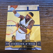 Upper Deck 2004-05 Jermaine O'Neal #69 Indiana Pacers Basketball Card