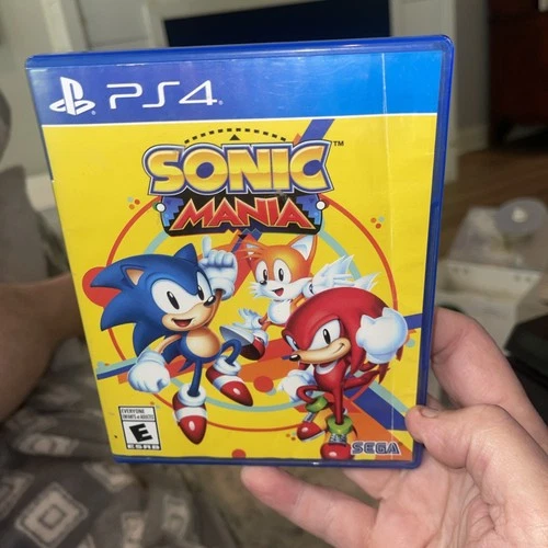Sonic Mania Playstation 4 PS4 Tested Free Shipping