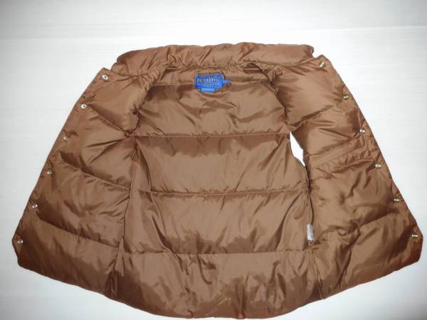 Pendleton Native Wool Down Vest S Native Pattern … - image 3
