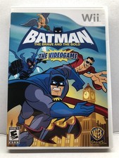 Batman: The Brave and the Bold - The Videogame (Wii, 2010) Clean Tested Working 