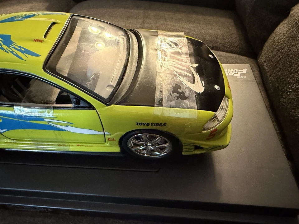 Racing Campions 95 Mitsubishi Eclipse Rápido y Furioso escala 1/18 LEER Foto 4 de 4