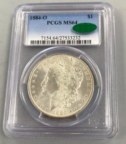 1884 O US Morgan Silver $1 PCGS MS64 CAC L24279
