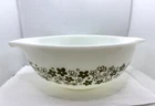 VTG CRAZY DAISY PYREX CINDERELLA NESTING BOWL 443 Spring Blossom Green 2.5 Quart