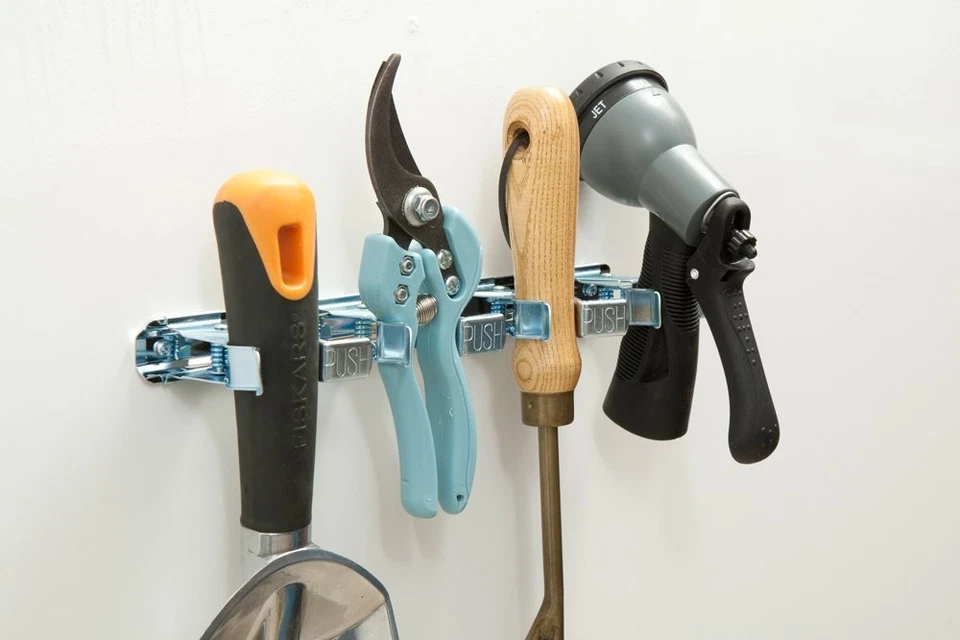 Barra organizadora de agarre de resorte deslizante Sg4 Foto 3 de 3