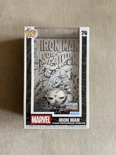 Funko POP! Comic Covers: Marvel - Iron Man #1 (Black & White) 750 PCS Limited Ed