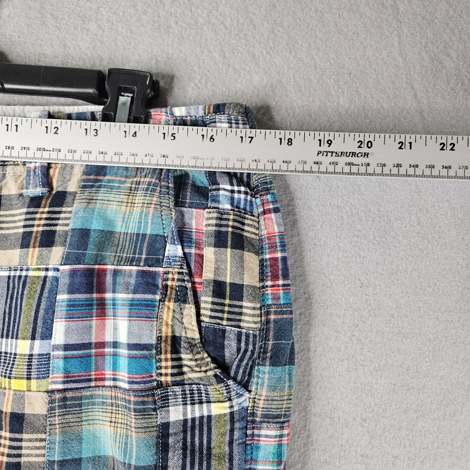 Islander Patchwork Shorts Mens 34 Multicolor Plai… - image 2