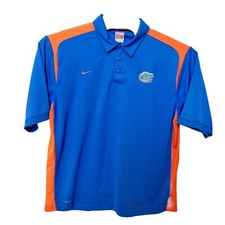 Vintage Nike Gray Tag University Of Florida Polo Mens XL