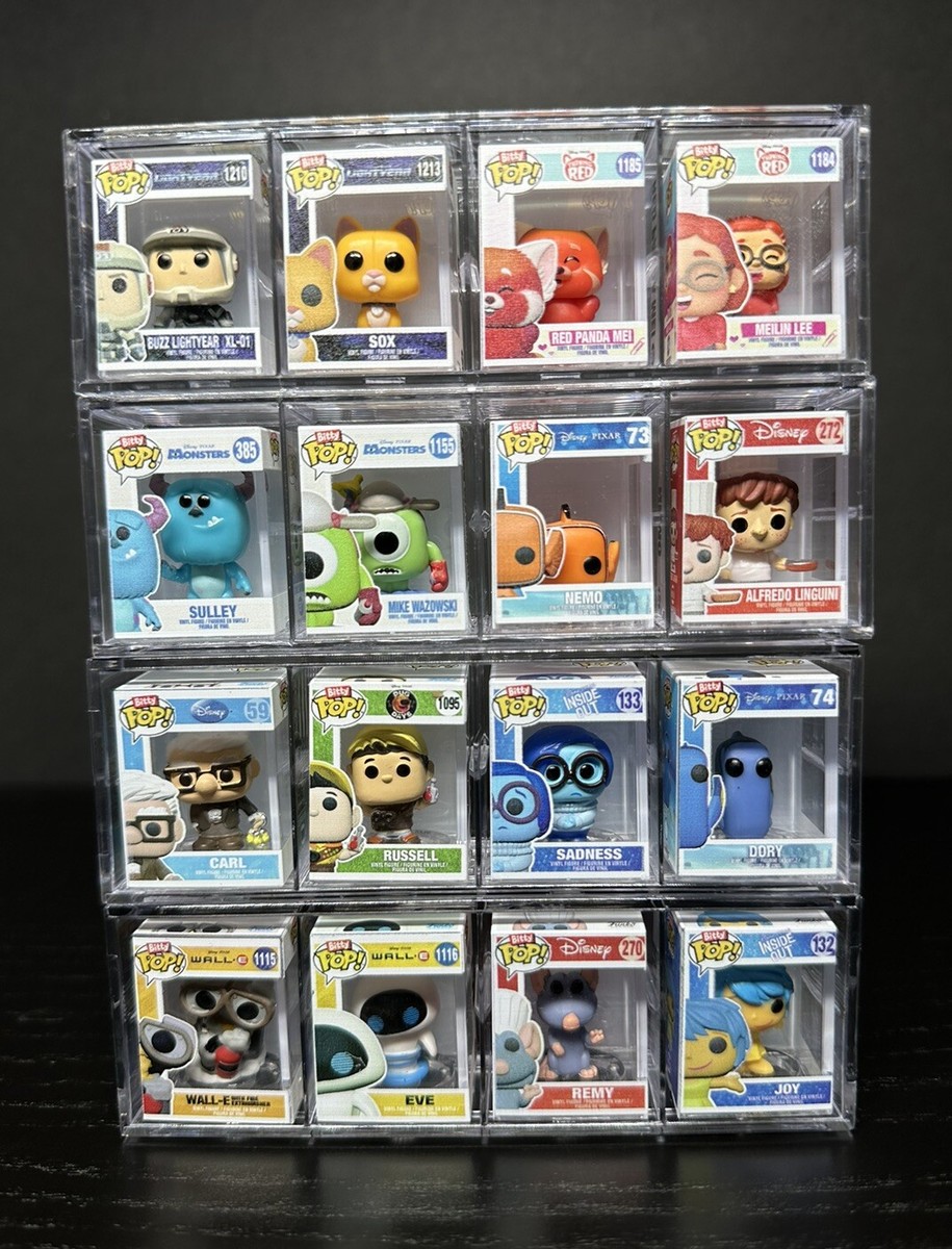 Funko Bitty Pop! Disney Pixar Complete Full Set With Chases