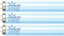 Super Sun Deep Tan Plus 7000 F71T12 100W Bi-pin Tanning Lamps - Dark Bronzing!