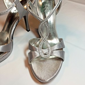 nina silver sandals