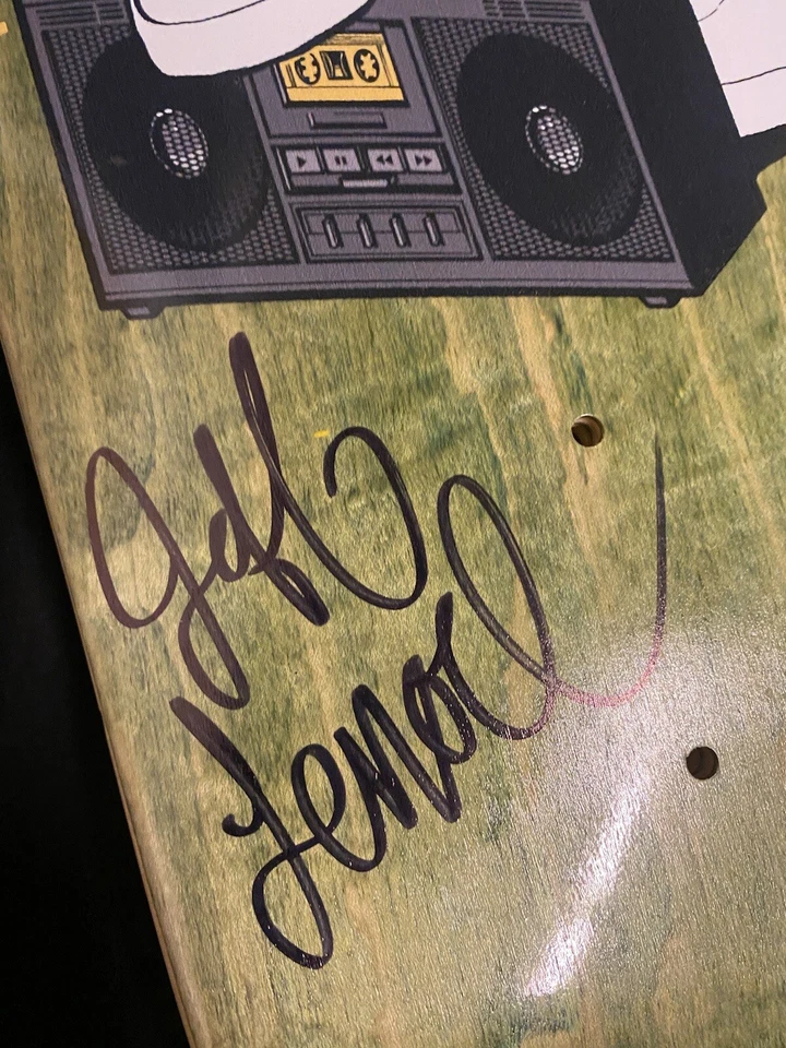 罕见签名 Jeff Lenoce Baker Shake Junt Guest 模型 猴子 涂鸦 亲笔签名 — 第 4/4 张图片