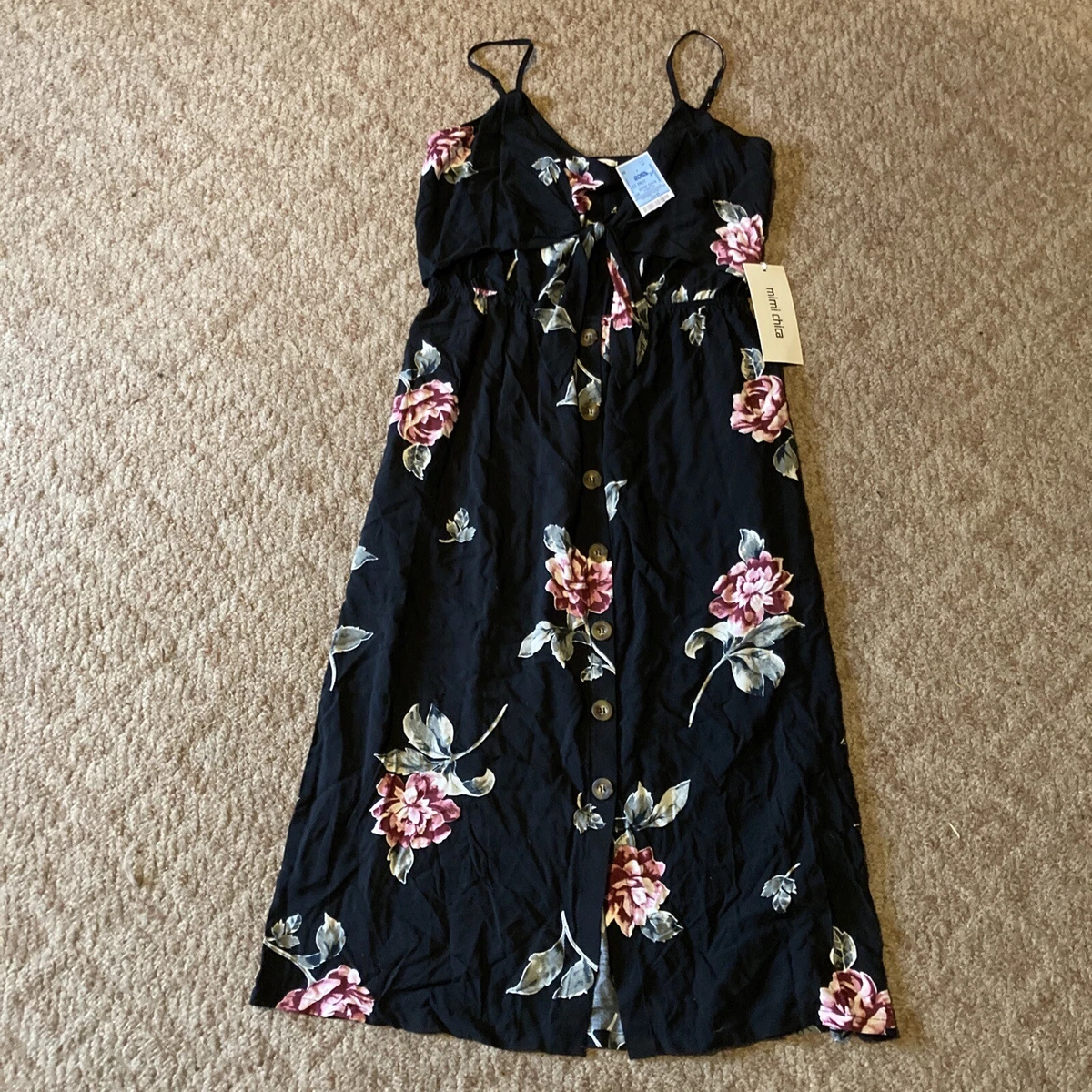 Mimi chica tie front dress sales