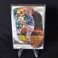 2020 PANINI PRIZM CHRIS PADDACK WHITE DONUT CIRCLE PARALLEL /5 PADRES