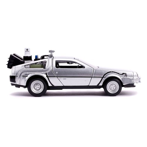 Modelo Delorean Back to the Future 2 Scala 1/32 Diecast Time Machine - Imagen 8 de 11