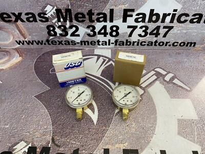 #ad USG Pressure Gauge 0 30PSI Conn. 1 4” ANPT LM Size 2.5” Qty 2 $45.00