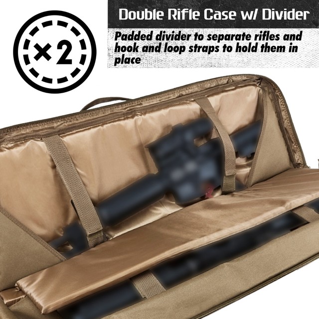 Vism by NcSTAR Double Carbine Rifle Case Tan 36-Inch for sale online | eBay