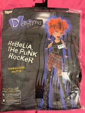 ReBelia The Punk Rocker Womens Halloween Costume - Disguise