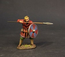 JOHN JENKINS VIKINGS  SAXONS SX-24B ANGLO SAXON FRYDMAN DEFENDING WITH SPEAR