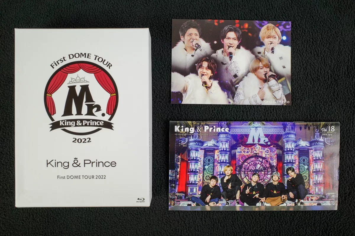 [US Seller] King & Prince First Dome Tour 2022 Blu-ray * First Limited  Edition *