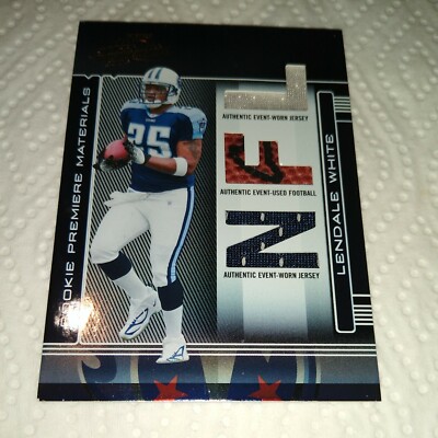 LenDale White 2006 Absolute Rookie Premiere Materials #259 Titans USC *284/849*