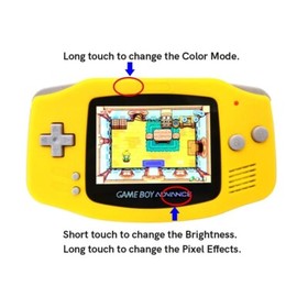 Game Boy Advance LAMINATED IPS Kit Backlit  V5 3.0 NO SOLDER + Shell Gameboy GBA