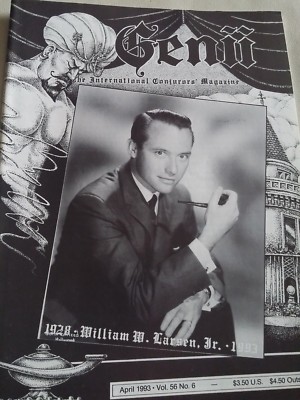 Vintage Genii Magazine William W. Larsen Jr Issue 1993