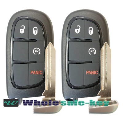 Remote Key Fob – For 2013-2019 Ram 1500 / 2500 / 3500 – Engine Immobilizer