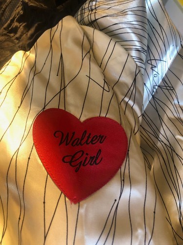 WALTER GIRL Jacket Small wool w/satin trim fully lined designer EUC RARE - Picture 4 of 10