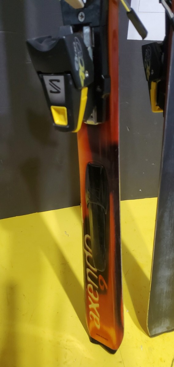 💯Salomon Axendo 9 Skis WITH SALOMON 400 BINDINGS 64 INCHES HEIGHT