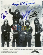 Jefferson Starship Autographed 8x10 Signed Photo reprint