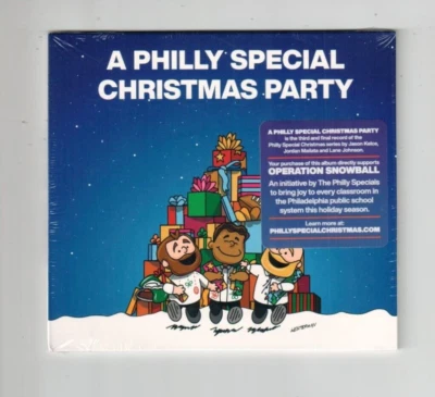 A PHILLY SPECIAL CHRISTMAS PARTY 2024 New Sealed CD Jason Kelce Eagles ON HAND