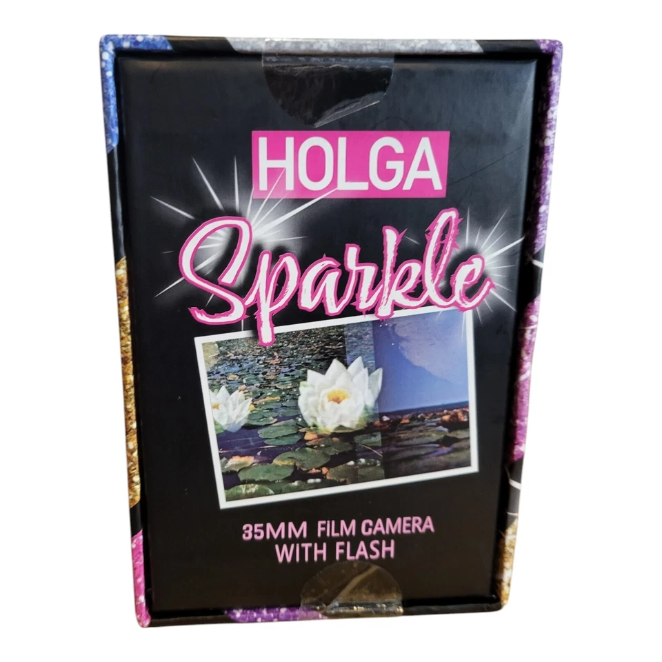 Holga 135FC Hot Pink Sparkle Film Camera 35mm Flash Nostalgic Valentine’s Day - Image 4 of 4
