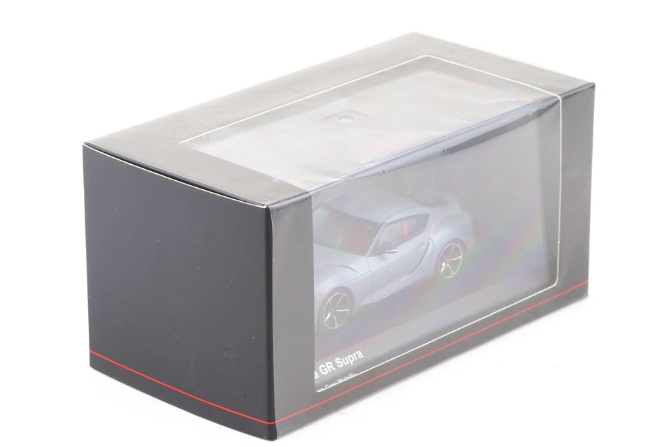 1:43 Kyosho Toyota Gr Supera Opaco Corrente Grigio Metallizzato 03700MG - Immagine 3 di 3