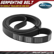 91.34 inch Serpentine Belt for Chevrolet Trailblazer GMC Saab Isuzu L6 4.2L GAS