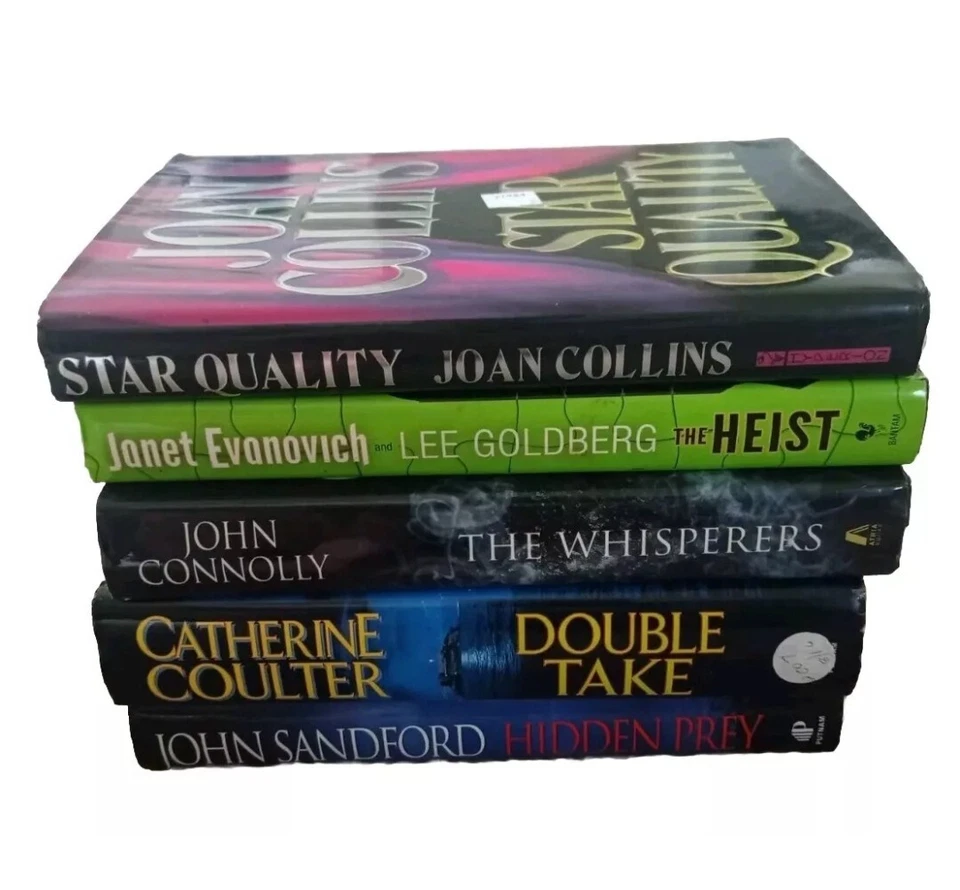 Lot of 5 Hardcover Thrillers Suspense Bestsellers - FREE SHIPPING Foto 4 de 4