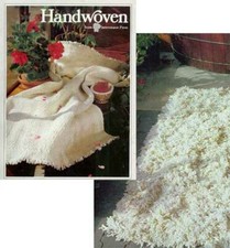 Handwoven magazine march 1982: string rug, we...