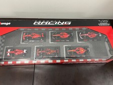 Burago Ferrari Racing Formula 1, 1:43 Scale Die Cast 6 Car Set 