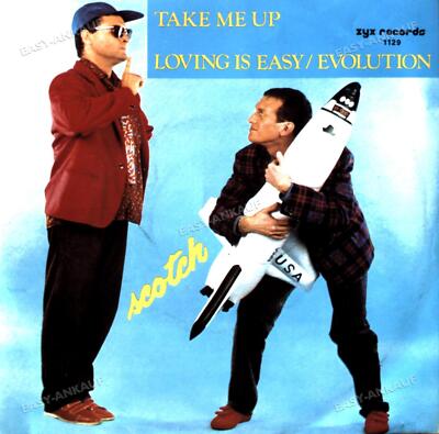 Scotch - Take Me Up / Loving Is Easy / Evolution 7in (VG+/VG+) '