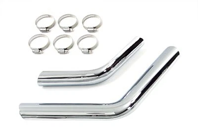 Drag Exhaust Pipe Heat Shield Set for Harley Davidson by V-Twin | eBay